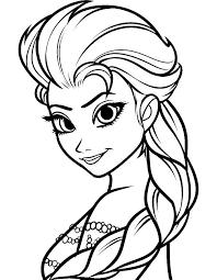 Crayola color wonder disney princess coloring pages, . Online Coloring Pages Cartoons Coloring Elsa From The Cartoon The Cold Heart Disney Cartoons
