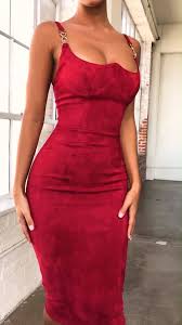 Maybe you would like to learn more about one of these? Oh Polly Bust Up Structured Suede Midi Dress In Red Facebook