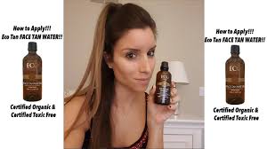 Maybe you would like to learn more about one of these? Review How To Apply Eco Tan Face Tan Water Certified Organic Review Youtube