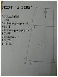ready stock skirt labuh muslimah kembang tak jarang. Skirt A Line Fashion Sewing Girls Purse Skirts
