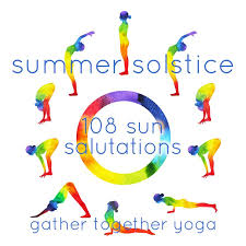 June 12 2017 For A Summer Solstice 108 Sun Salutations Yoga Practice To Benefit Misty Bisby Sun Salutation 108 Sun Salutations Yoga