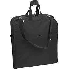 Wallybags 52 In Black Dress Length Carry On Garment Bag With 2 Pockets And Shoulder Strap Garment Bags Bags Luggage Bags