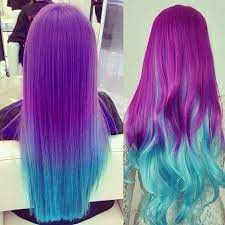 The sombre hair and ombre hair have been a hottest color trend for a very long time. Ombre Colored Hair I Don T Know If This Is Fake But It Looks Really Cool Mermaid Hair Color Hair Styles Hair Dye Colors