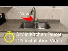 Specifically we are installing a moen noell kitchen faucet. How To Install A Kitchen Faucet Diy With Moen Pull Down Faucet And The Ridgid Ez Faucet Change Tool Youtube
