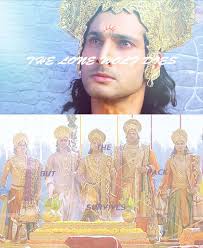 In the original epic mahabharat, karna is purely evil. Mahabharat