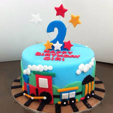 2nd Birthday Cake For Little Boy Little Boys Train Theme Birthday Train Birthday Cake Second Birthday Cakes Pumpkin Birthday