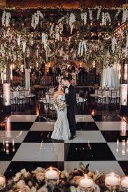 Black And White Dance Floor Wedding Pin On Black And White Wedding Ideas