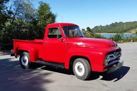 Image result for Light Red 1955 Truck