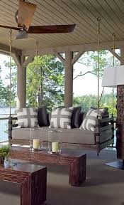 Showhouse Style Nancy Duffey Outdoor Living Home Porch Swing