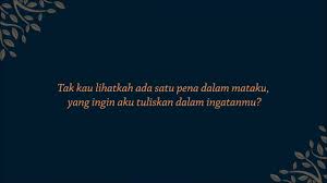 Kumpulan Puisi Romantis Posts Facebook