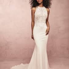 Halter neck wedding dress uk. High Neck Wedding Dresses 41 Elegant Options For Every Style