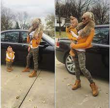 Winter Outfits Mother Son Mommy Son Outfits Mommy And Son Mom And Son Outfits