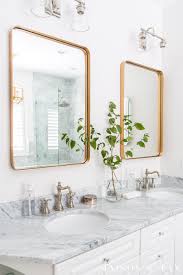 Champagne bronze finish provides a vivid splash of contrast to your space for a look that's simultaneously modern and nimble, able to pair elegantly with. 3 Mixed Metal Bathroom Design Combinations Maison De Pax