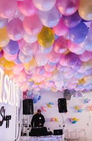 Balloon Party Photo Balloon Ceiling Party Balloons Party Decorations