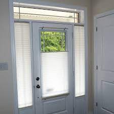Sidelights are the perfect way to allow more natural light into your entrance window coverings come in so many varieties these days that it may be hard to decide what you want. Door Glass And Sidelight Window Coverings Modern Entry Toronto By Trendy Blinds Closets Houzz
