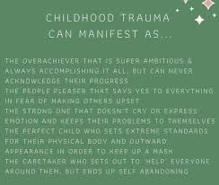 For many, childhood trauma has the unfortunate consequence of affecting your ways of thinking and of relating to the world and others as an adult. Trauma Recovery