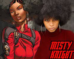 In Awe Of Black Women Misty Knight Black Comics Superhero