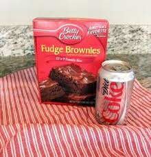 Aunt Peg S Recipe Box Diet Coke Brownies Diet Coke Brownies Food Recipes