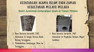 Menurut marco polo, islam muncul di tanah melayu ketika parameshwara memeluk agama islam sejarah islam di malaysia juga memiliki keterkaitan dengan kedatangan muslim yang mengungsi ketika mereka pindah ke kamboja mereka menemukan kelompok melayu asal nusantara yang. Sejarah Tahun 5 Unit 2 Agama Islam Di Malaysia 1 Youtube