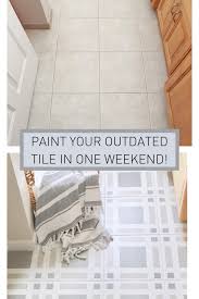 Since most bathrooms are small, your. Paint Your Outdated Tile In One Weekend Bathroom Tile Diy Home Diy Updating House