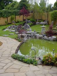 Ideas for japanese style landscaping. Stream And Pond In Japanese Style Garden The Japanese Garden Centre