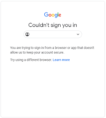 Google error message robot and other critical errors can occur when your windows operating system becomes corrupted. You Are Trying To Sign In From A Browser Or App That Doesn T Allow Us To Keep Your Account Secure I Got This Error In Google Phishlet I Think Google Updated