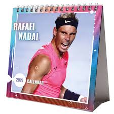 Rafael rafa nadal parera (catalan: Rafael Nadal 2021 Desktop Calendar New With Christmas Card Tennis Desktop Calendar Calendar Rafael Nadal
