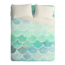 Disney the little mermaid ariel sketch ombre microfiber full/queen comforter nip. Mermaid Scales Sheet Set Wonder Forest Store
