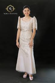 Filipiniana Mestiza Gown Filipiniana Dress Dresses Modern Filipiniana Gown