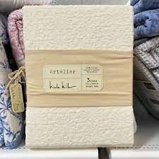 Nicole miller king duvet cover set 3 pc floral vines jacobean bohemian blue white lavendar 300 thread count cotton bedding 1. Nicole Miller Artelier De Matelasse De Algodao 3 Pc Full Queen Edredom Amarelo Creme Marfim Ebay
