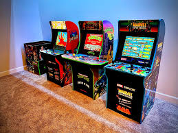 Wooden bartop arcade 2 players with raspberry pi: Sf2 Arcade Game Factory Marquee Installed Today Arcade1up