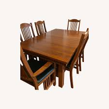 5 out of 5 stars. Mission Style Dining Table Chairs Aptdeco