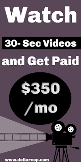 Get Paid To Watch 30 Sec Movie Previews Money Makemoney Makemoneyonline Earnmoneyonline Makem How To Get Money Quick Easy Money Make Money From Pinterest