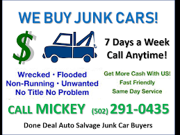 Your junk car will have one of many paths in its near future. Dunn Deal Auto Salvage Junk Car Buyers 1504 Holly Ave Fairdale Ky 40118 Yp Com