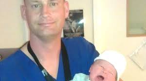 Male midwife Lee Wright 'fell in love' with his profession