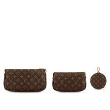 Shop women's louis vuitton size os shoulder bags at a discounted price at poshmark. Multi Pochette Accessoires Monogram Canvas Handbags Louis Vuitton