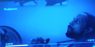 I know that everyone has been talking about Negligence, I'm only 30 minutes  in && this lite-skinned dude starts off