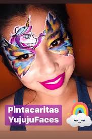 Unicorn Face Painting Design Ideas