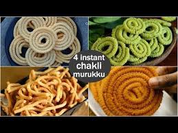 4 Instant Chakli Recipes For Krishna Janmashtami Easy Murukku Recipes For Krishna Jayanthi Youtube Veg Snacks Easy Snack Recipes Indian Snacks