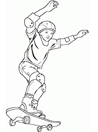 Maybe you can add one? Cool Boy On Skateboard Coloring Page Free Printable Coloring Pages For Kids