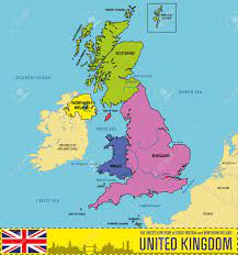 Die insel großbritannien teilt sich in die unterschiedlichen länder schottland, wales und england auf. Vector Politische Karte Des Vereinigten Konigreichs Von Grossbritannien Und Nordirland Mit Regionen Und Ihren Hauptstadten Alle Elemente Sind In Bearbeitbaren Ebenen Klar Gekennzeichnet Eps 10 Lizenzfrei Nutzbare Vektorgrafiken Clip Arts