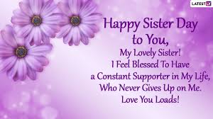 It is all about having a sister or being one. Hysu 8luetvogm