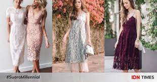 Terkait dengan model dress pesta brokat pendek modern terbaru sangatlah banyak dan setiap modelnya memiliki keunikan tersendiri. 10 Padu Padan Dress Brokat Untuk Kondangan Feminin Nan Anggun