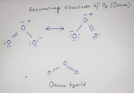 A) Draw A Lewis Structure For The Ozone Molecule, O_3. (The Order Of Atom  Attachment Is O-O-O, And They Do Not Form A Ring.) Chemists Use Ozone To  Cleave Carbon-Carbon Double Bonds). (