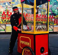 Popcorn Cart Mobile Actor Animatronic | Dead Farm Production
