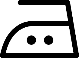 Laundry Iron Medium Temperature icon PNG and SVG Vector Free Download