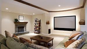 Very nicely laid out, and a very cozy basement home theater. Pittsburgh Basement Home Theater Keystone Basement Systems