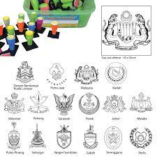 #fourtwnty #hitamputih #lelaku i do. Cop Jata Lambang 16 Pcs Its Educational Supplies Sdn Bhd
