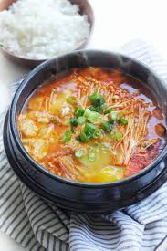 Spicy Korean Silken Soft Tofu Stew Recipe Soft Tofu Stew Recipe Jjigae Recipe Tofu Soup