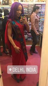 Sasha Banks In India Wwe Sasha Banks Sasha Bank Professional Wrestlers
